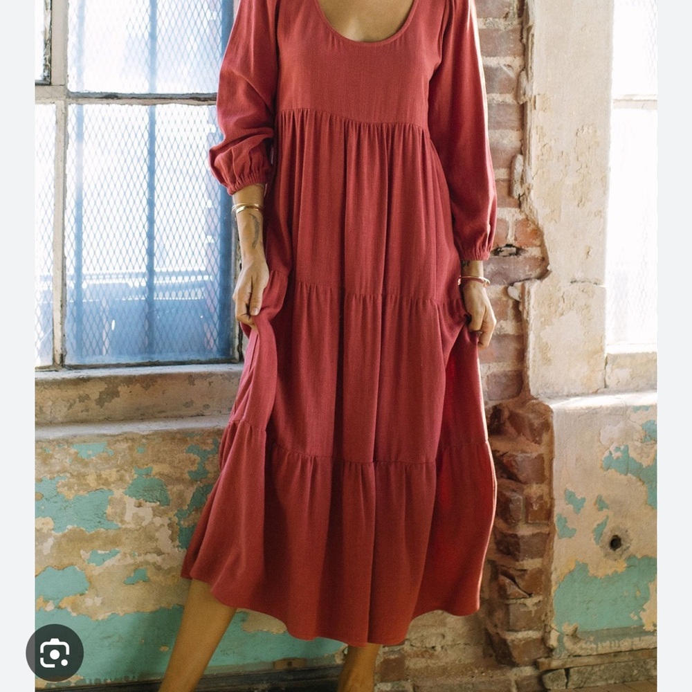 Rachel Pally Alice Tiered Midi Dress